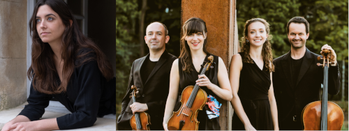 Esperia Quartett mit Sopranistin Sheva Tehoval